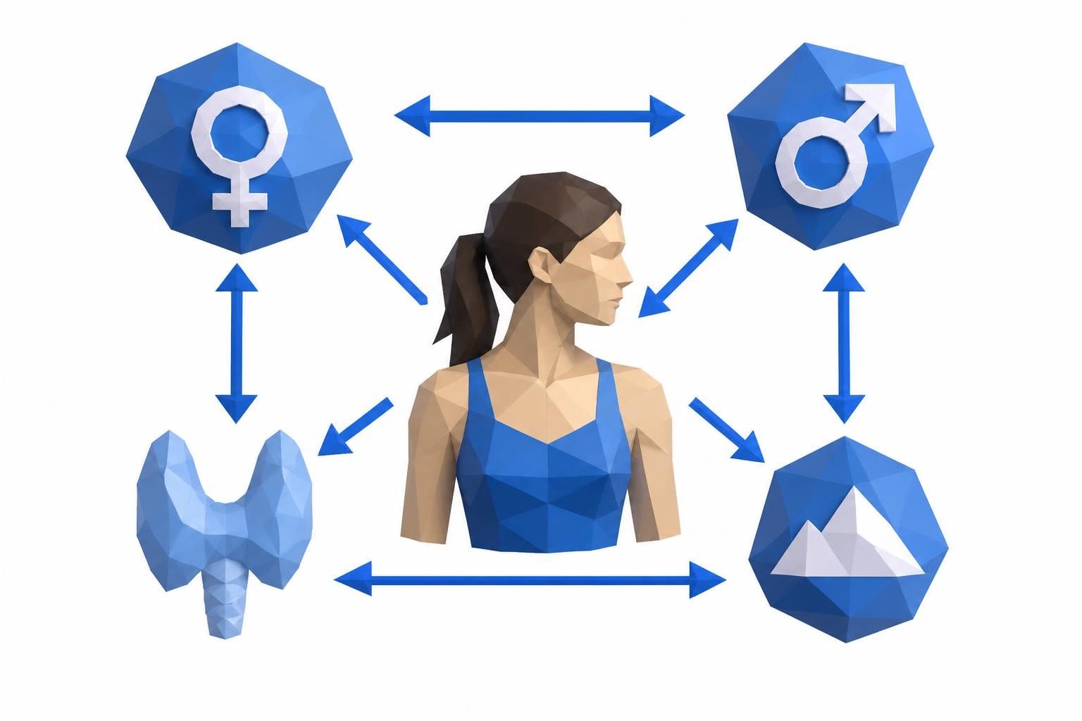 Low Libido in Women: The 4-Hormone Workup