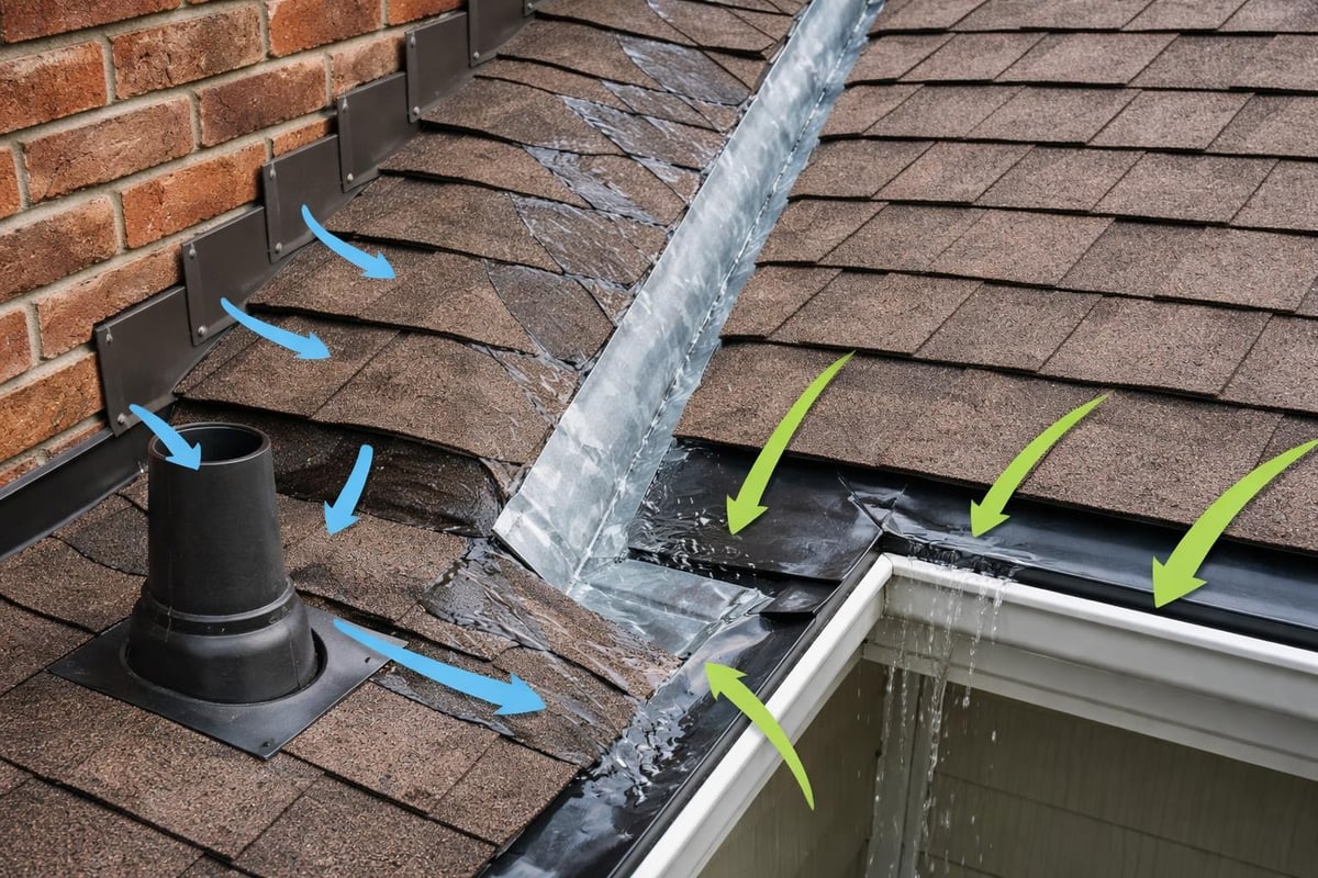 Flashing and water management