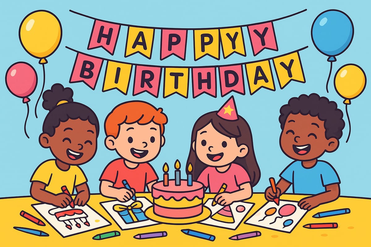 Why Birthday Coloring Pages Are a Must-Have for 2025 Celebrations