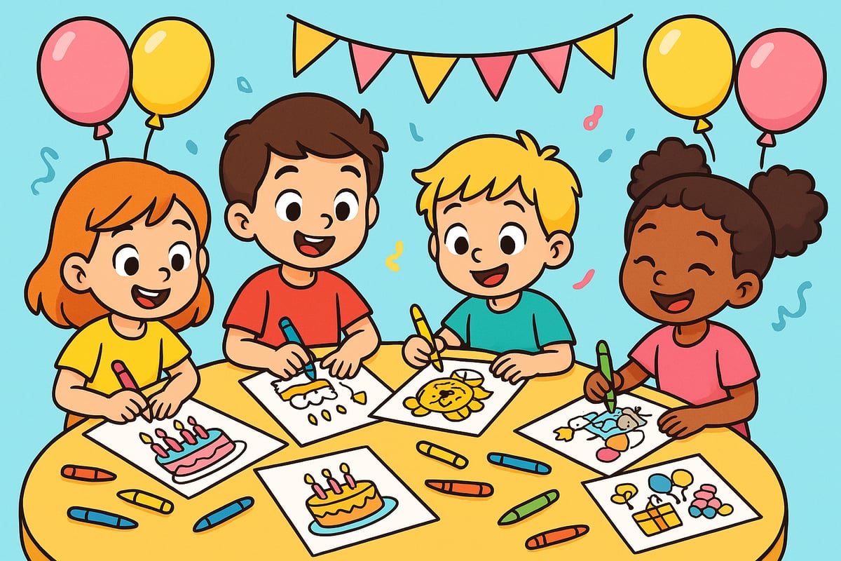 How to Choose the Perfect Coloring Pages for Your Child’s Birthday
