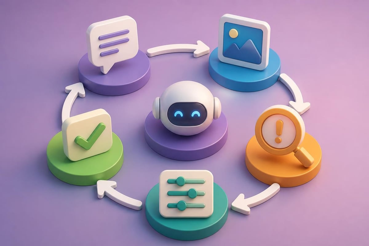 AI prompting refinement process