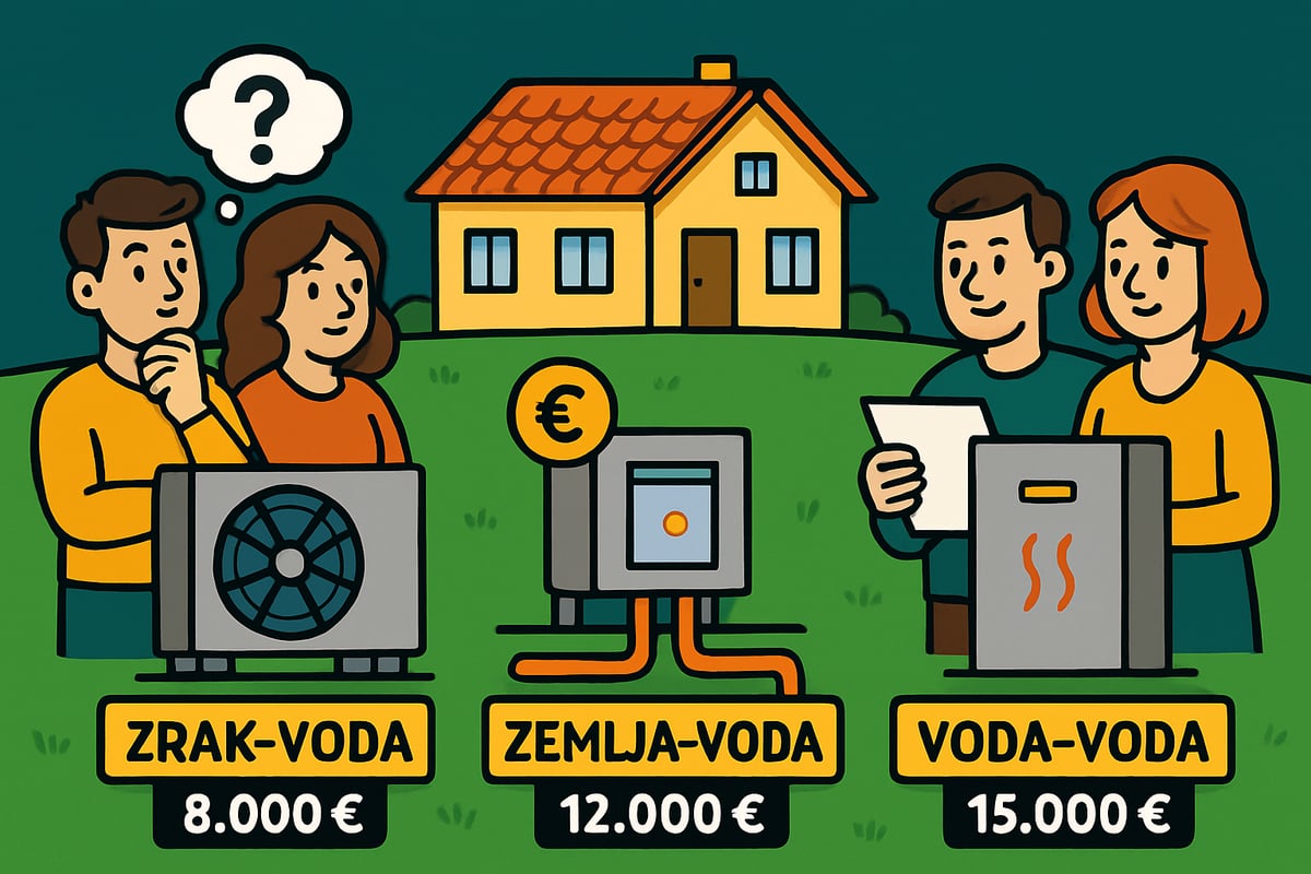 Dejavniki, ki vplivajo na ceno toplotnih črpalk
