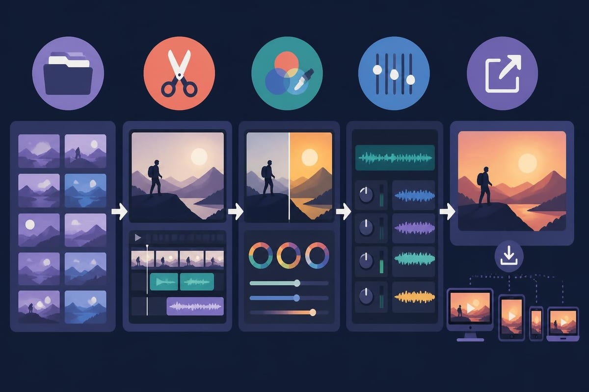 Content creator workflow