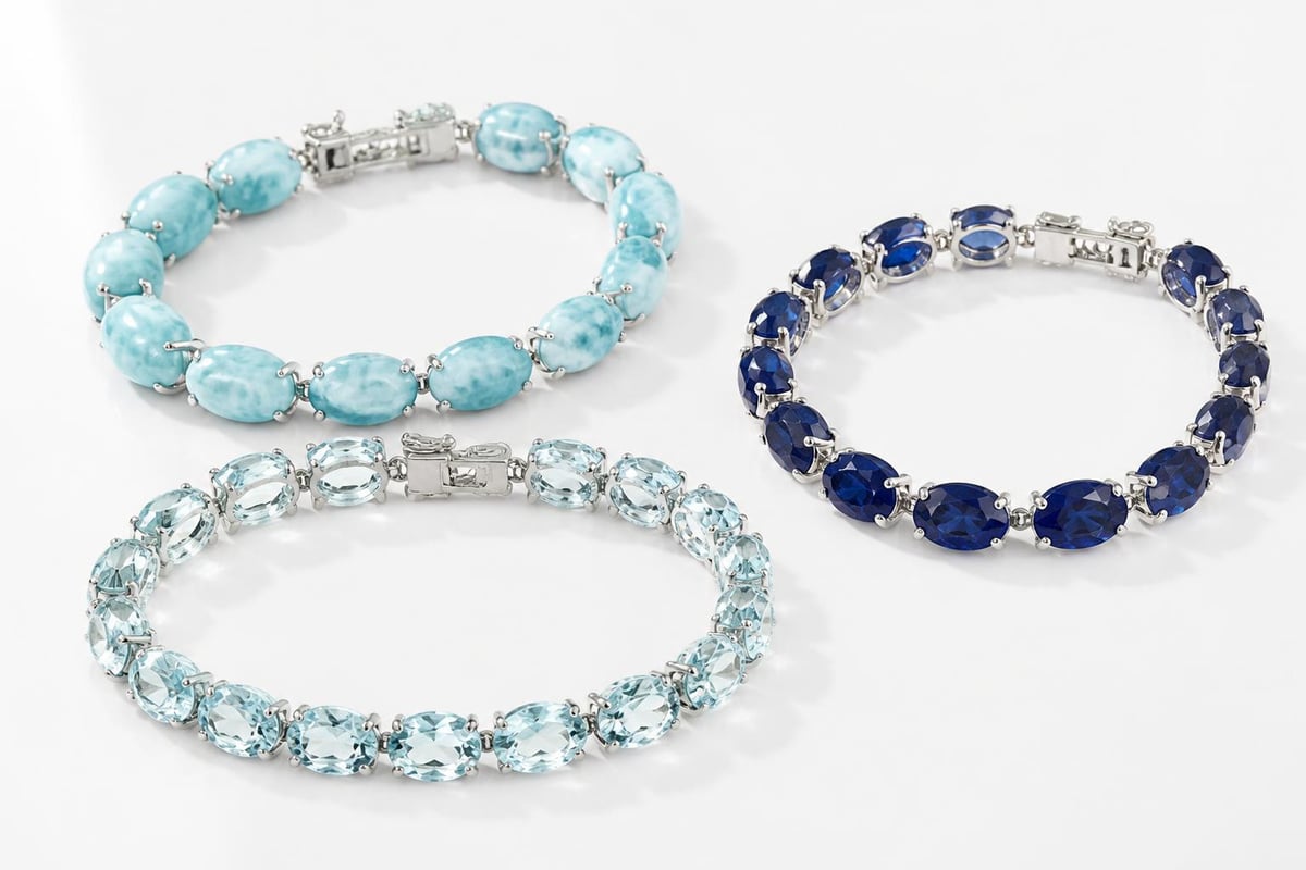 Blue gemstone value factors
