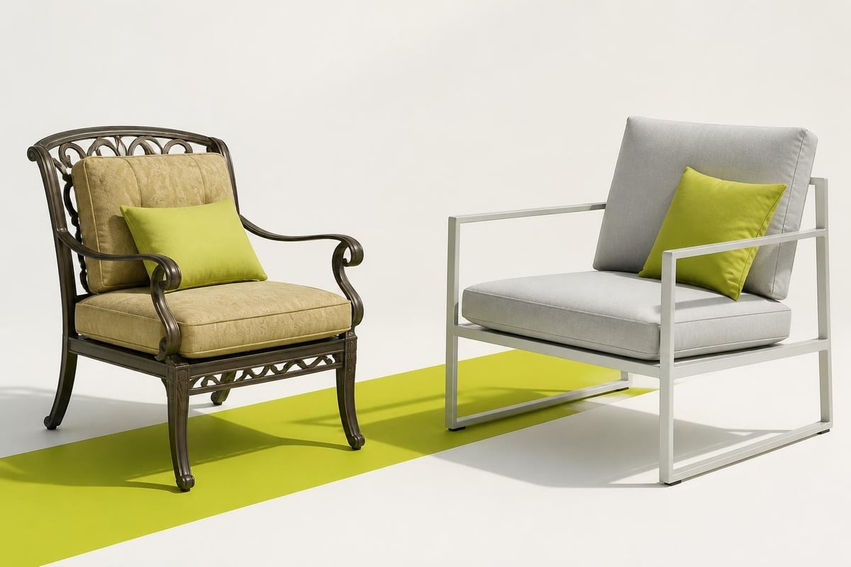 Outdoor furniture design principles