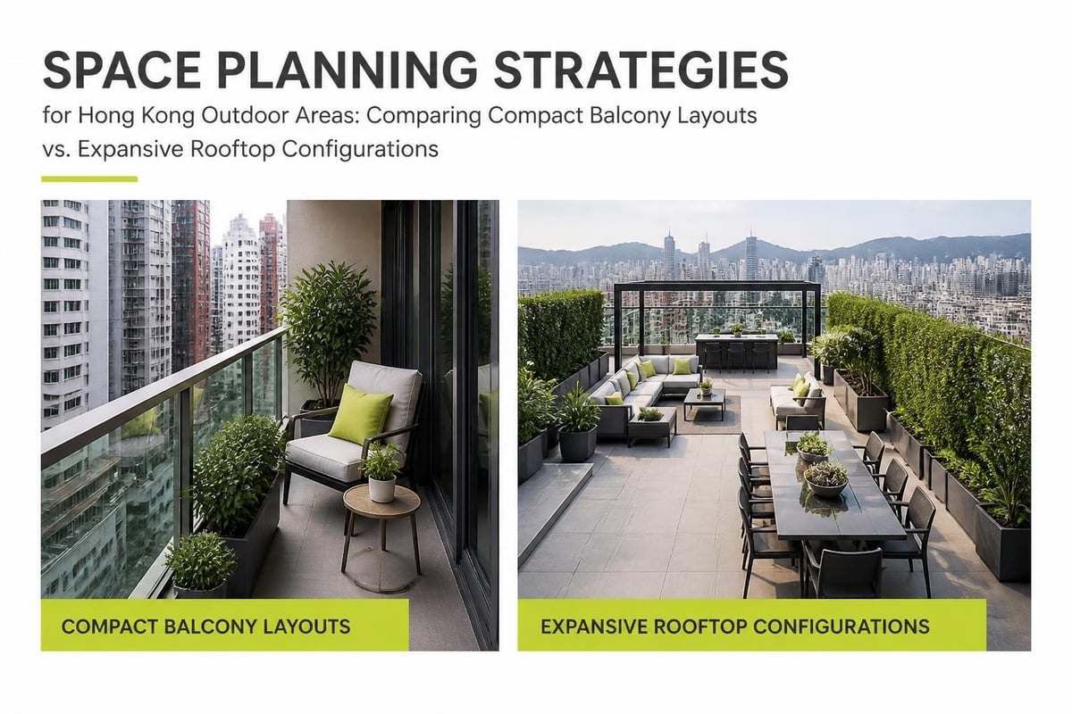 Hong Kong outdoor furniture planning