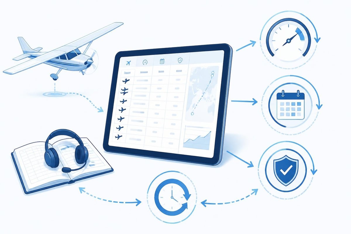 Digital logbook features