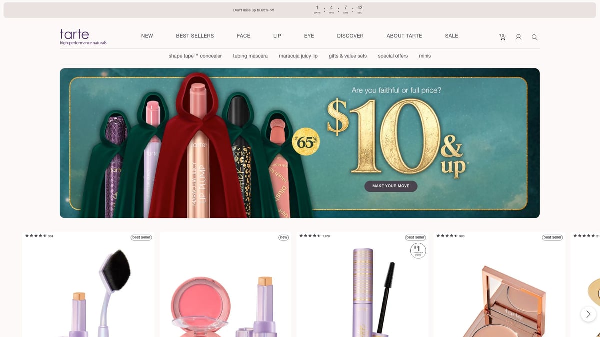 9 Must-Try Tastiest Lip Balm Picks for Irresistible Flavor 2026 - Tarte SEA Jelly Glaze Anytime Lip Mask – Toasted Coconut