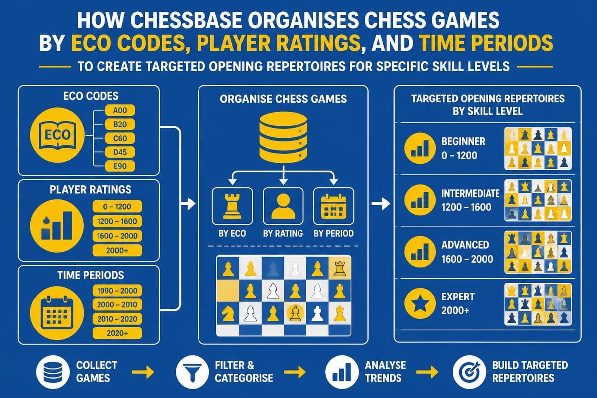 ChessBase opening database filtering