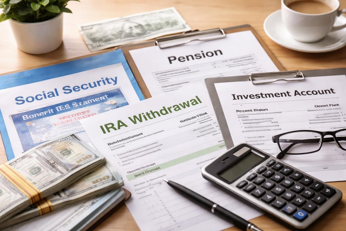 Retirement income sources comparison