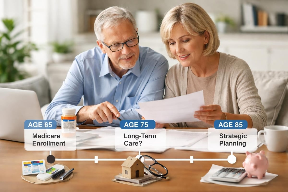 Healthcare cost planning timeline