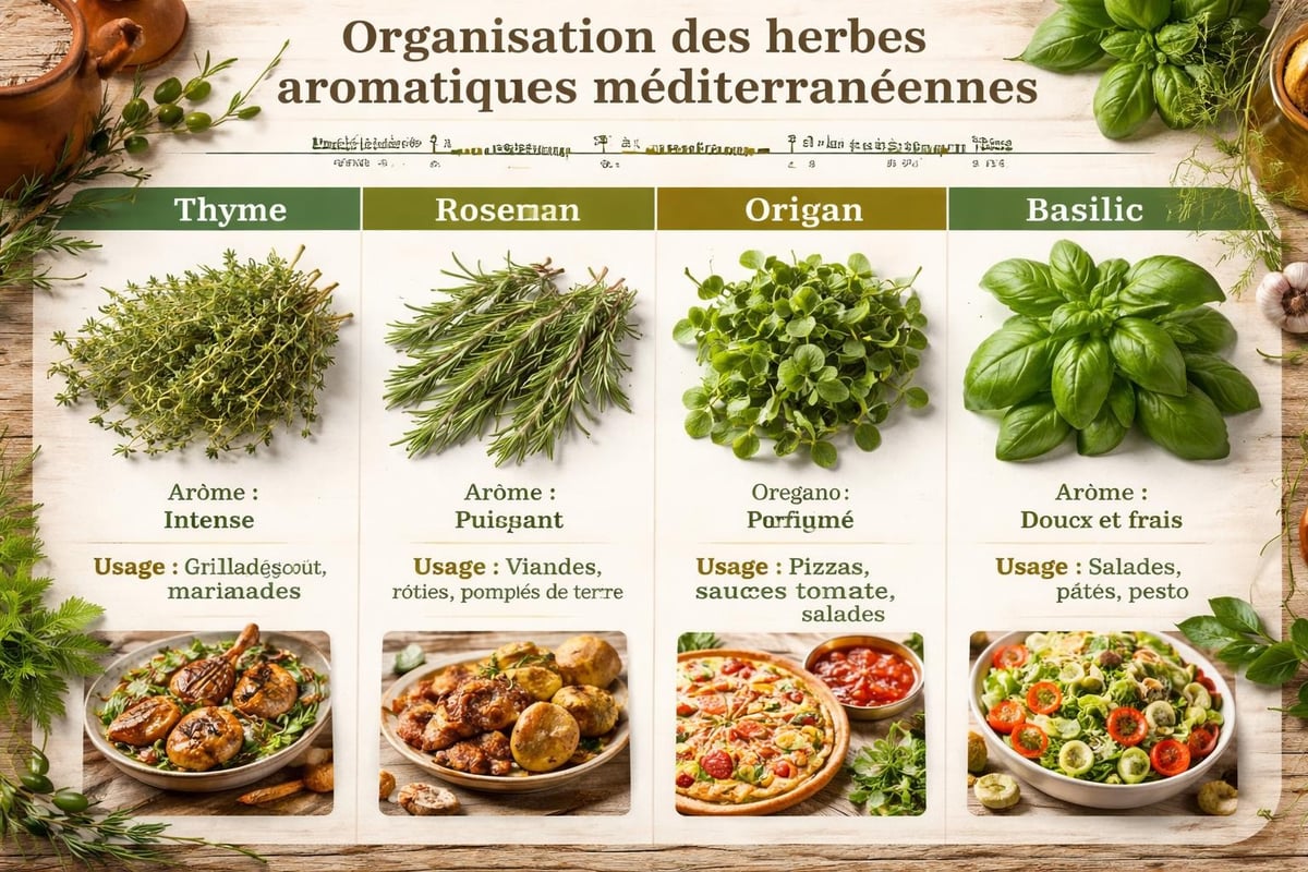 Herbes méditerranéennes classification
