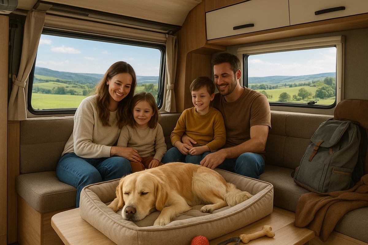On the Road: Tips for Stress-Free Campervan Travel with Pets