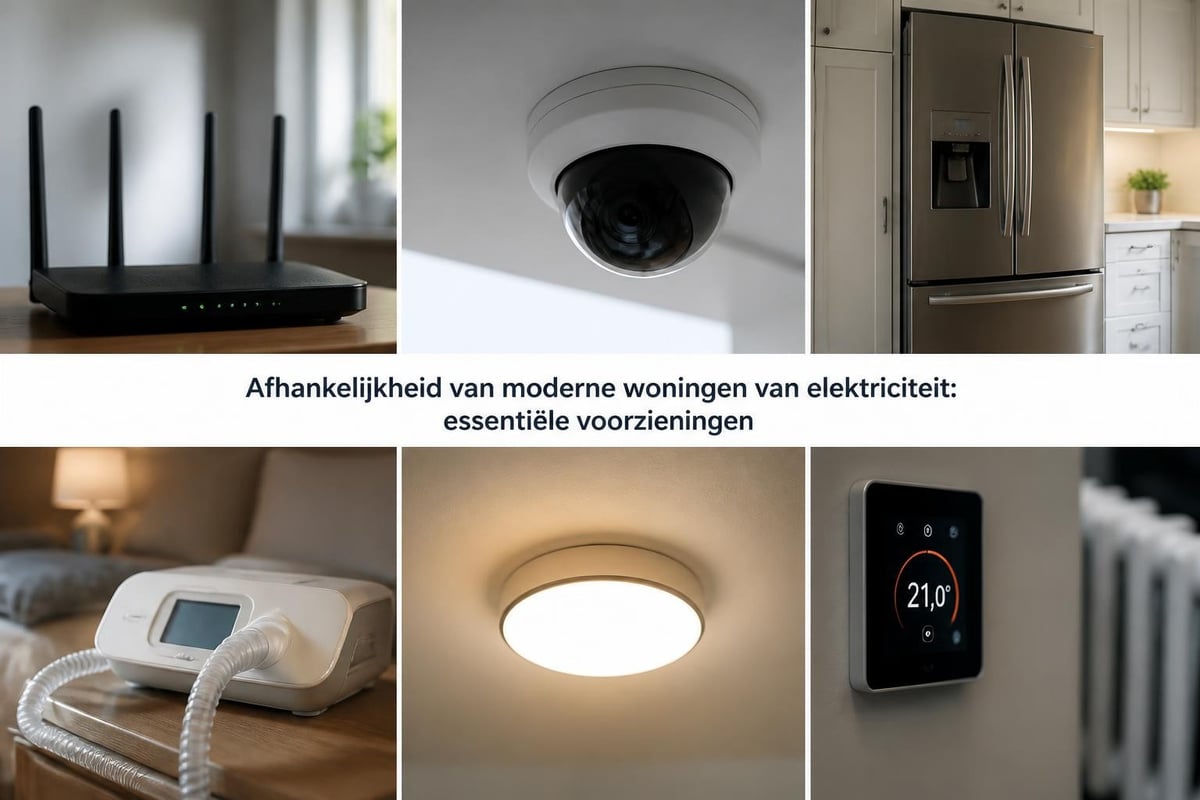 Huishoudelijke apparaten die stroom nodig hebben
