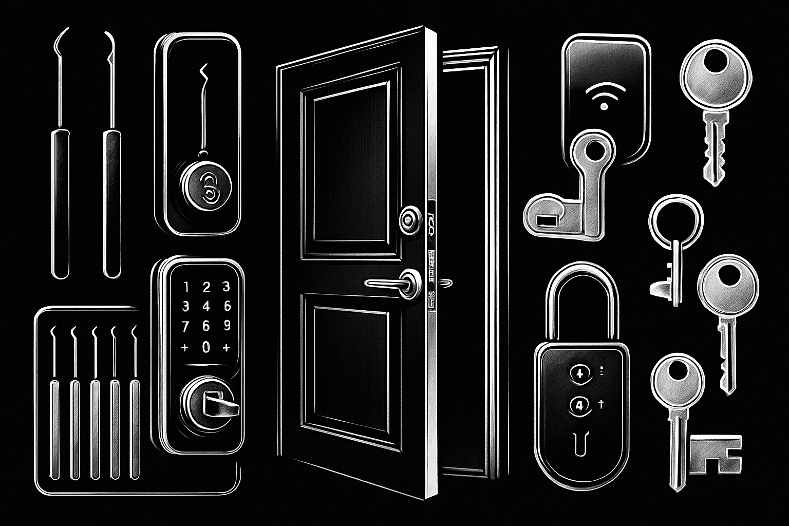 Was ist ein Schlüsseldienst-Türöffner? Grundlagen & Typen