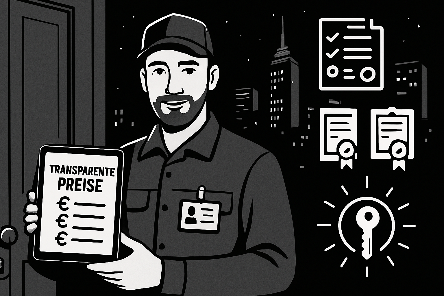 Seriöse Schlüsseldienste erkennen & Anbieterwahl