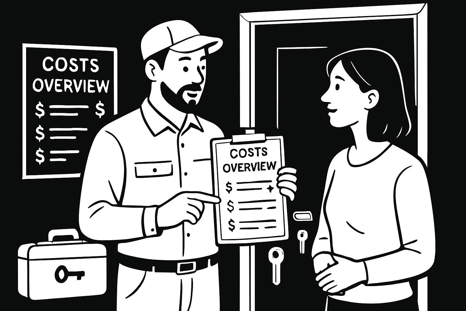 Kosten, Preisfallen & Transparenz beim Schlüsseldienst 2025