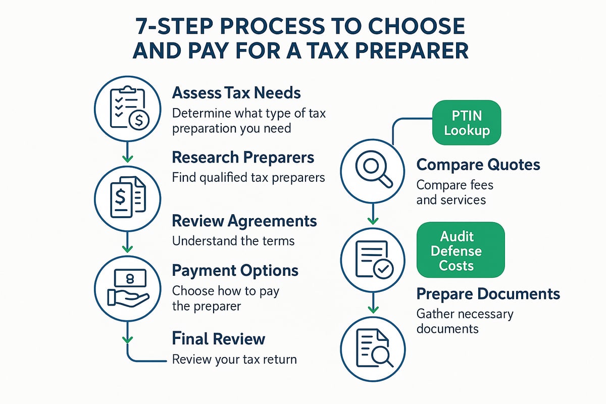 Step-by-Step Guide: How to Choose and Pay for the Right Tax Preparer in 2026