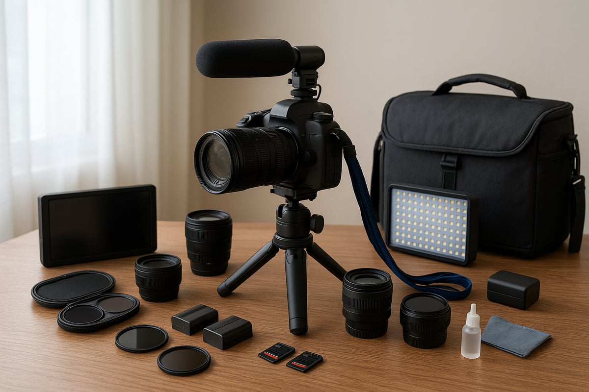 Essential accessories and gear for DSLR videography