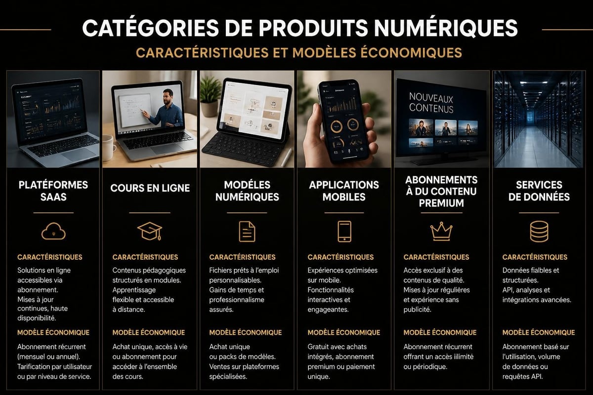 Digital product types
