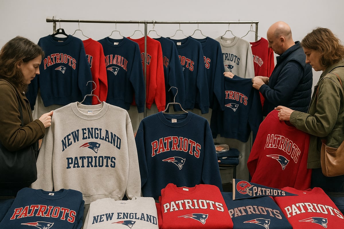 Where to Find Authentic Vintage Patriots Sweatshirts