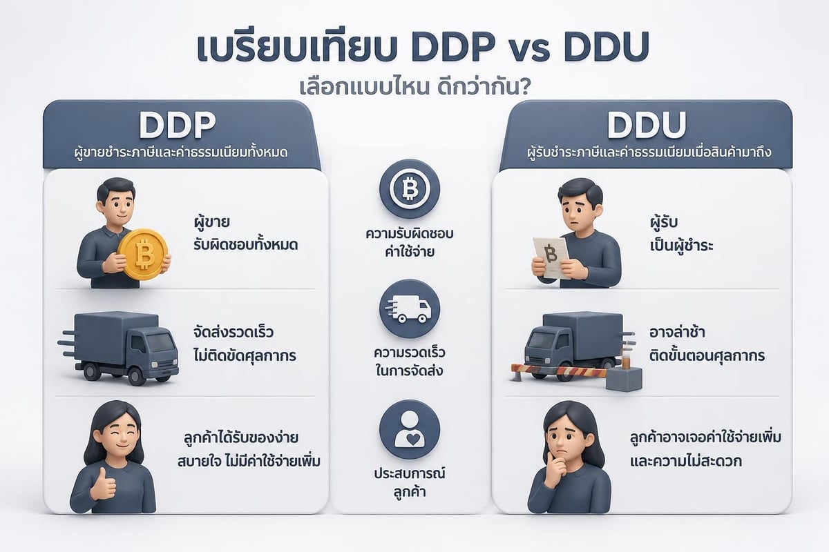 DDP vs DDU comparison