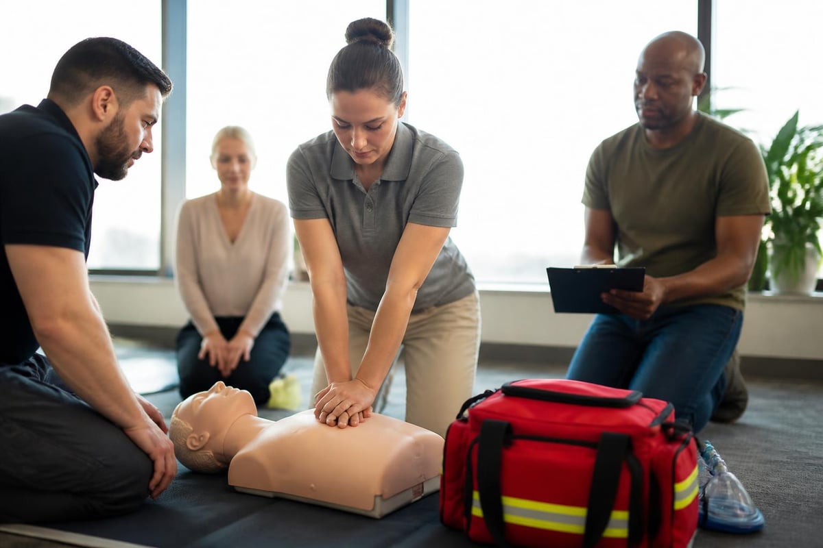 First aid training program