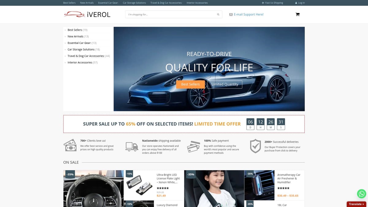 Top 9 Best Automobile Accessories Online to Try in 2026 - Iverol Premium Car Accessories Collection