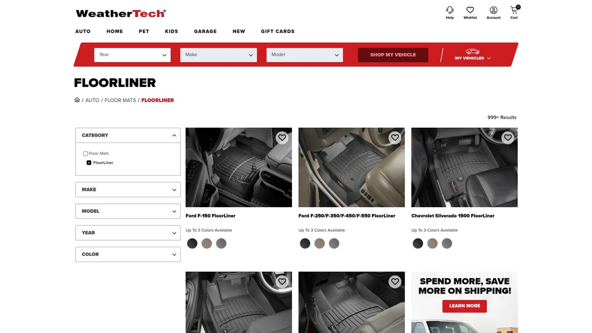 Top 9 Best Automobile Accessories Online to Try in 2026 - WeatherTech FloorLiner DigitalFit