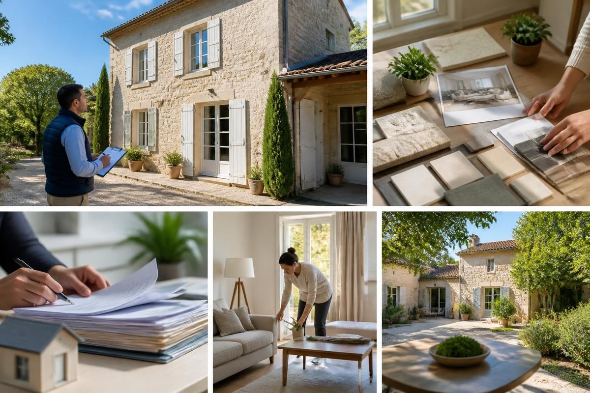 Préparation stratégique d'un bien immobilier