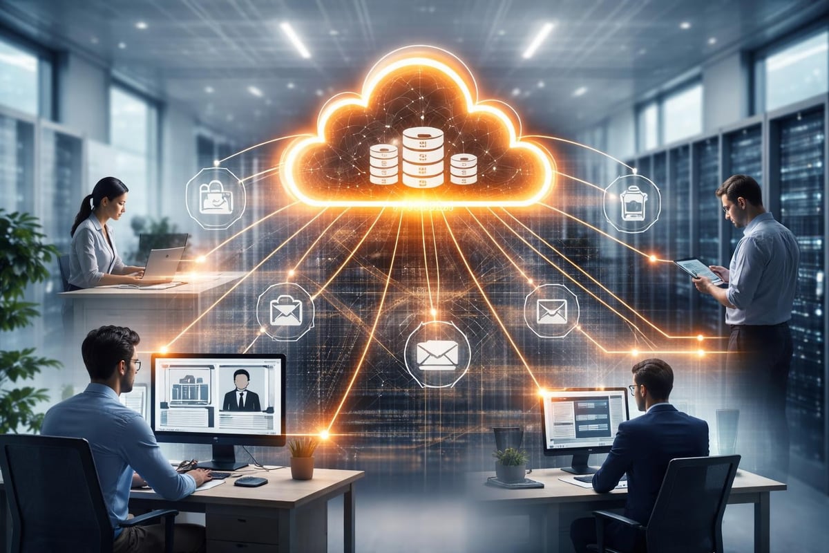 Cloud working infrastructure
