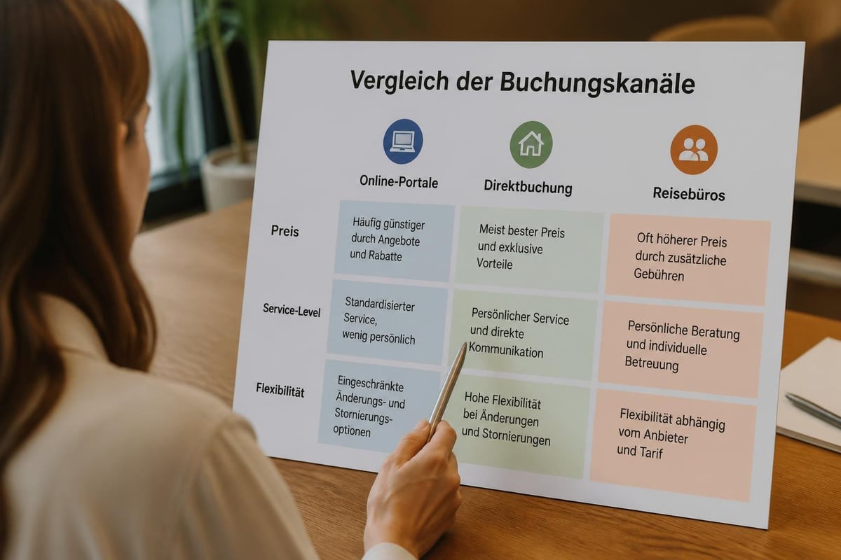 Reise Buchung Vergleich
