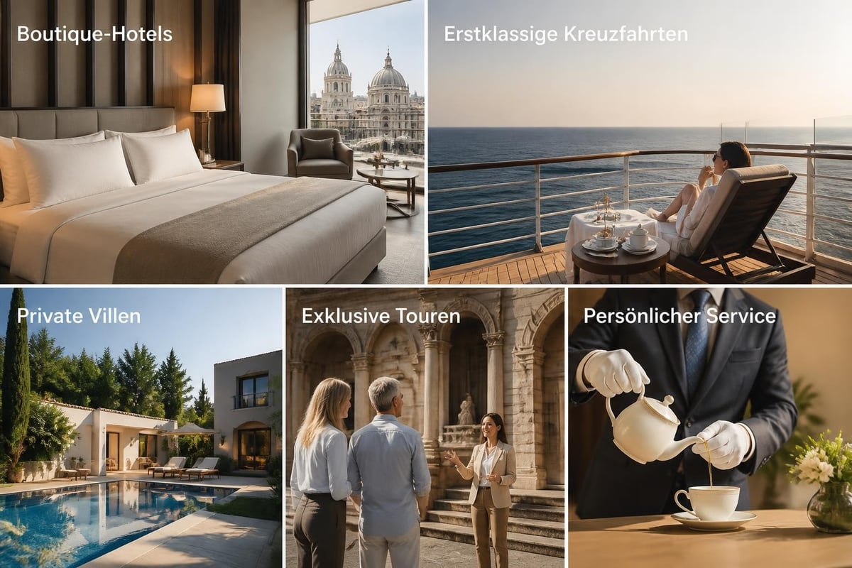Luxusreisen Kategorien