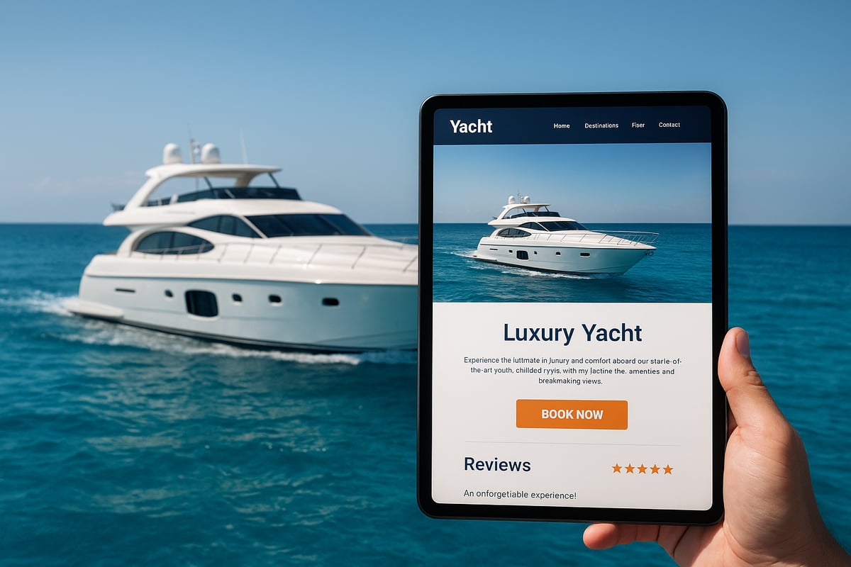 The Foundations of Online Marketing for Yacht Charters