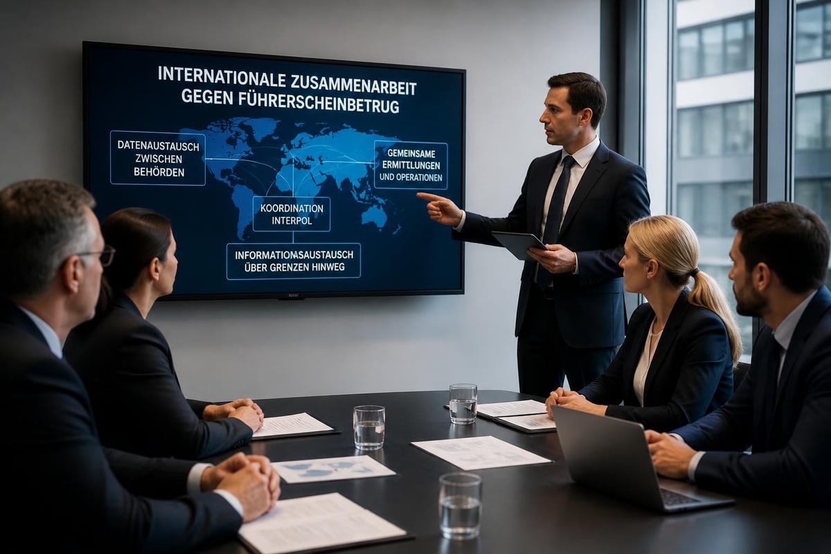 Internationale Verfolgung von Dokumentenbetrug