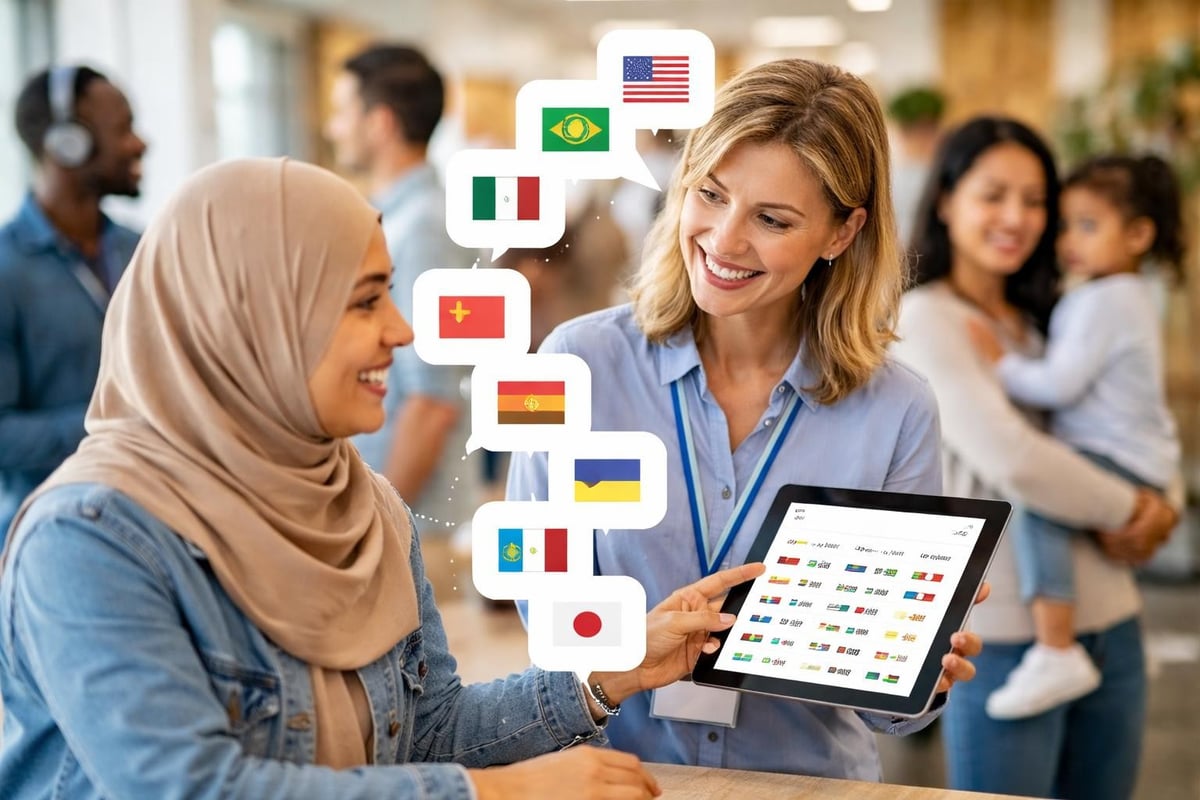 Language accessibility spectrum