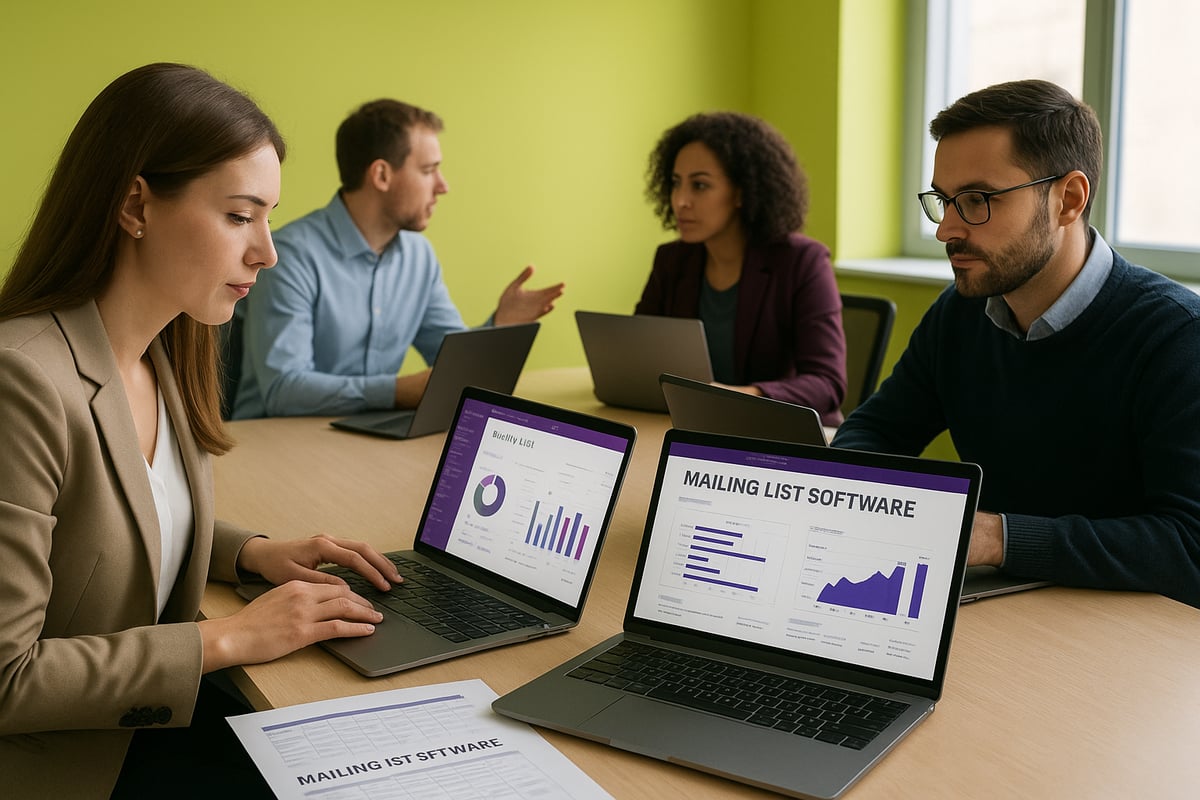 Top 7 Mailing List Software f&uuml;r 2026 im Vergleich
