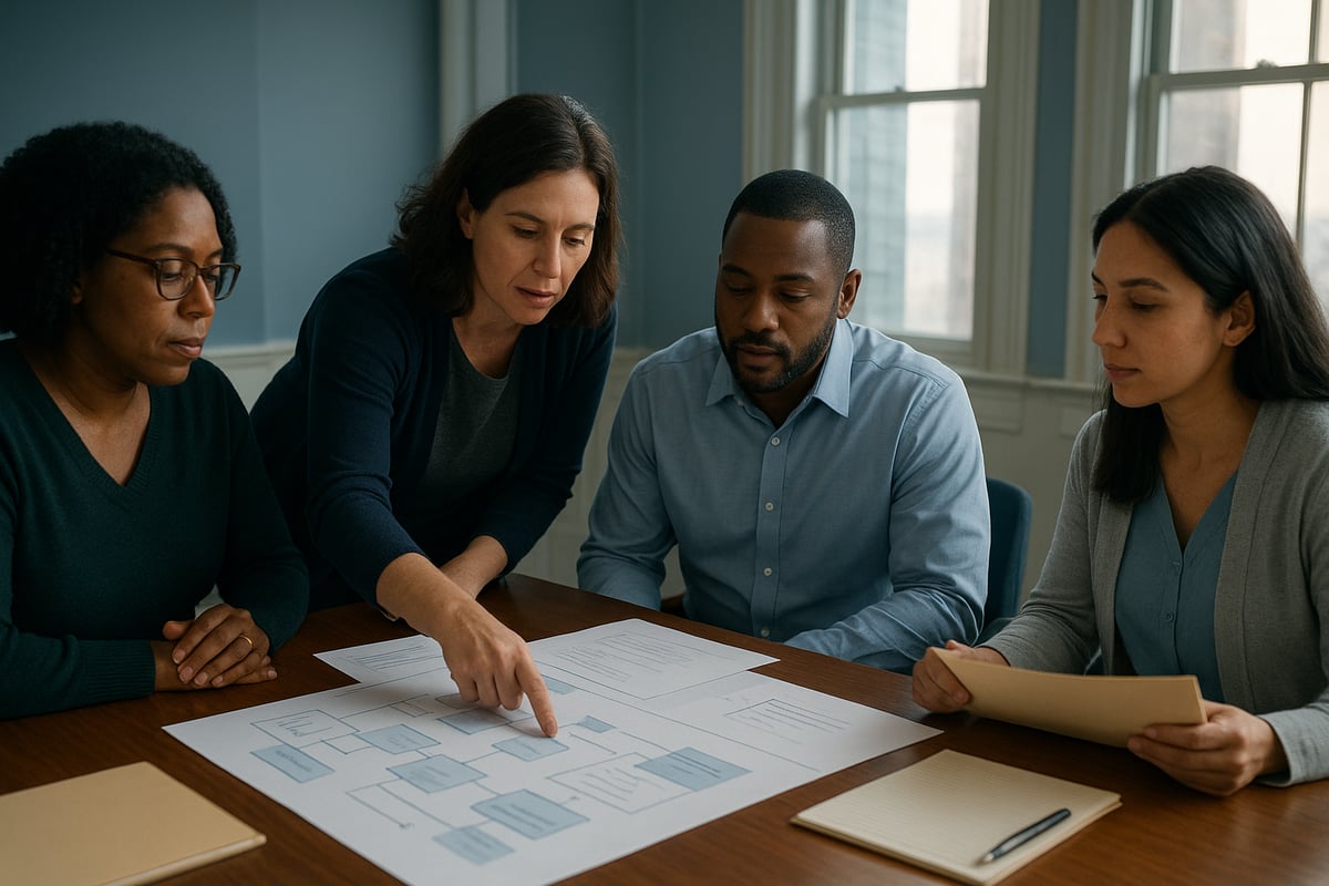 Designing Sustainable Court Navigator Workflows