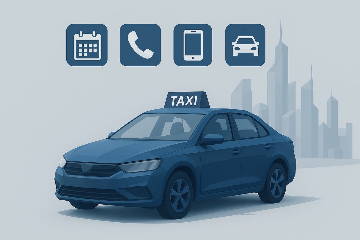 How to Book an Intercity Taxi: Step-by-Step Guide