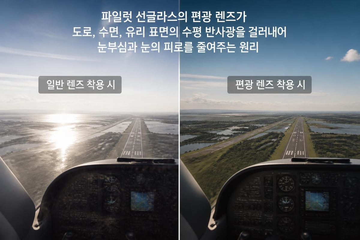 편광 렌즈 기능