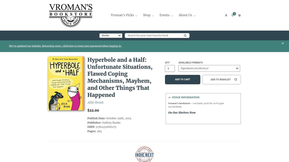 9 Must-Read Mental Books to Transform Your Mindset in 2026 - Hyperbole and a Half: Unfortunate Situations, Flawed Coping Mechanisms, Mayhem, and Other Things That Happened by Allie Brosh