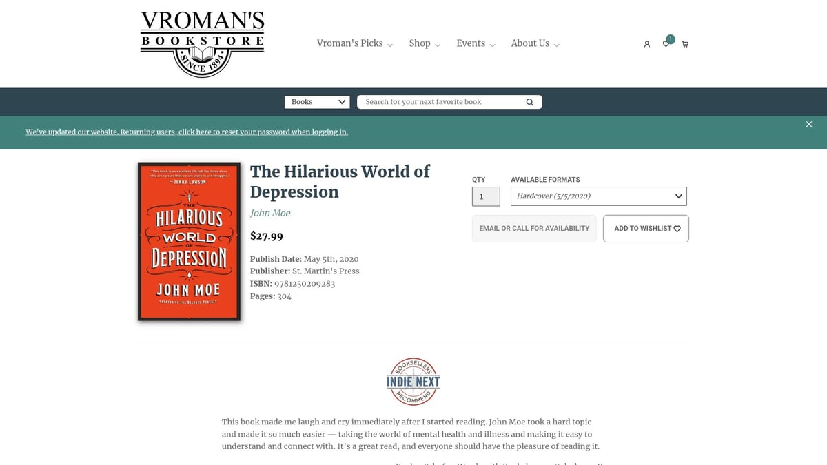 9 Must-Read Mental Books to Transform Your Mindset in 2026 - The Hilarious World of Depression by John Moe