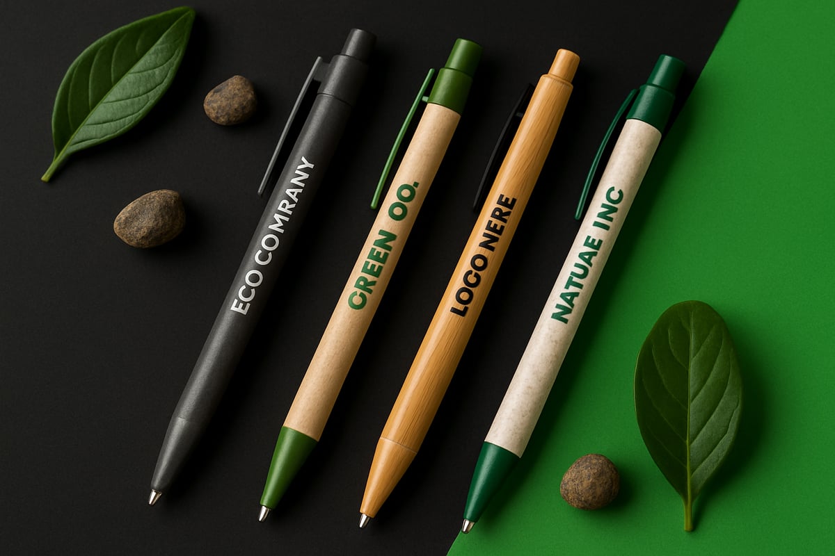 Ekokynät omalla logolla – Miksi valita ekologinen mainoskynä?