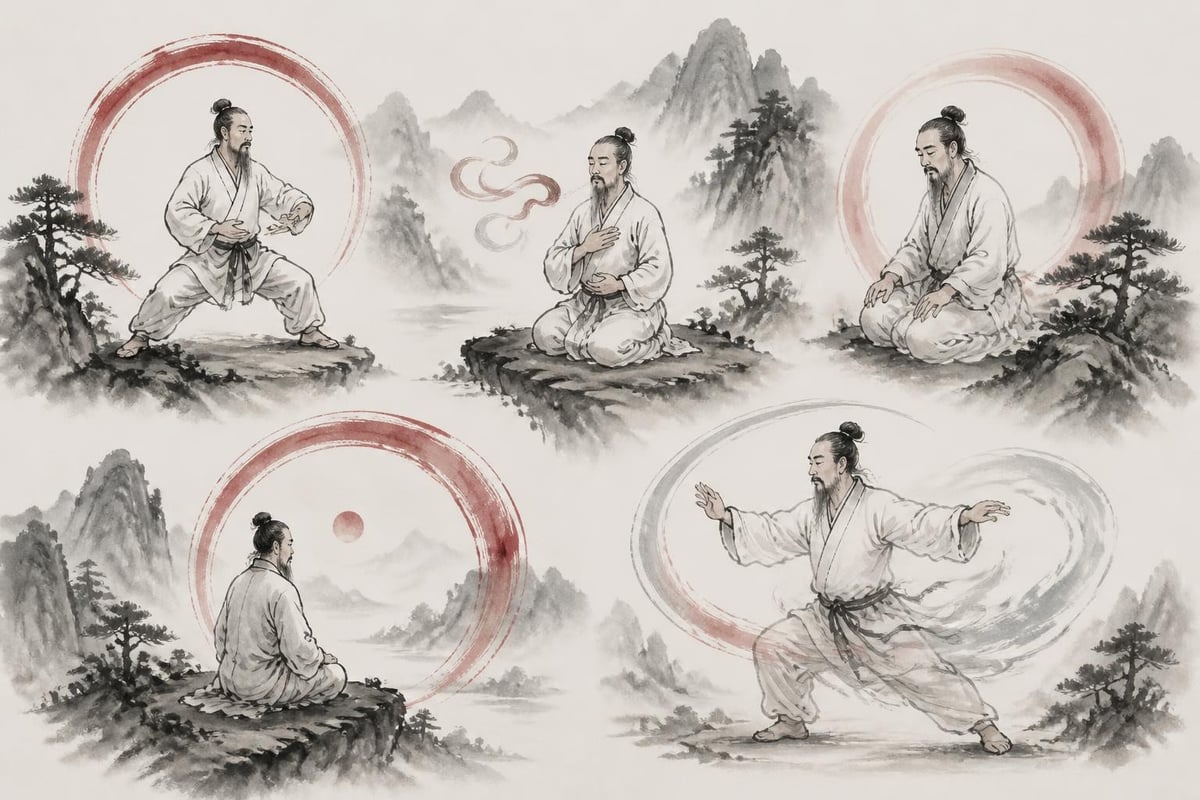 Basic tai chi foundational elements