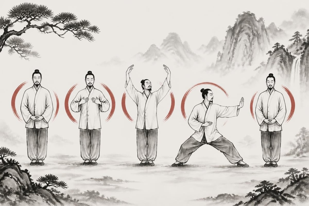 Simple tai chi daily routine