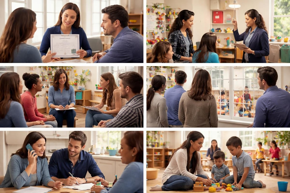 Parent evaluation checklist