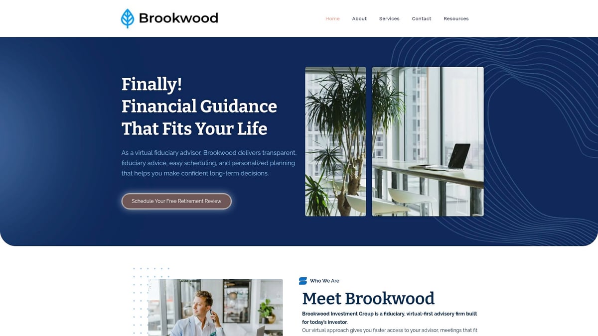 Fiduciary Investment Guide: Essentials for 2026 - Working with a Virtual-First Fiduciary: Brookwood Investment Group