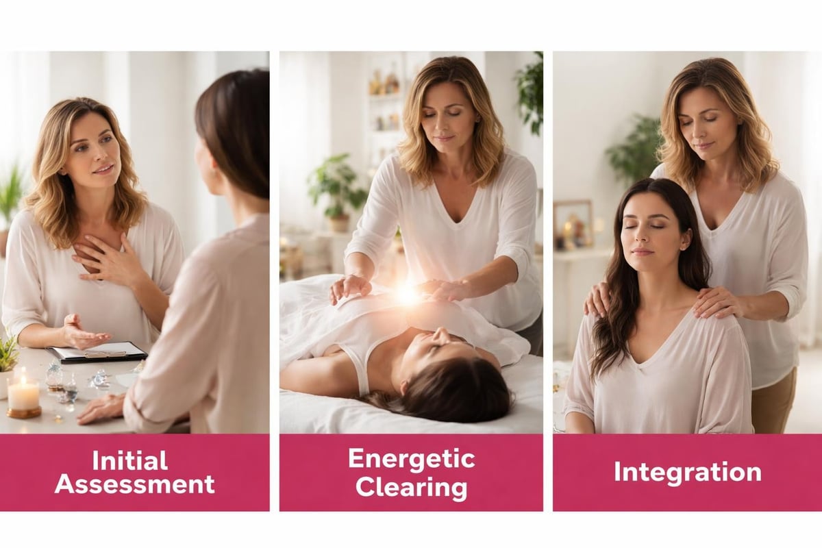 Intuitive healing session process Intuitive healing session process