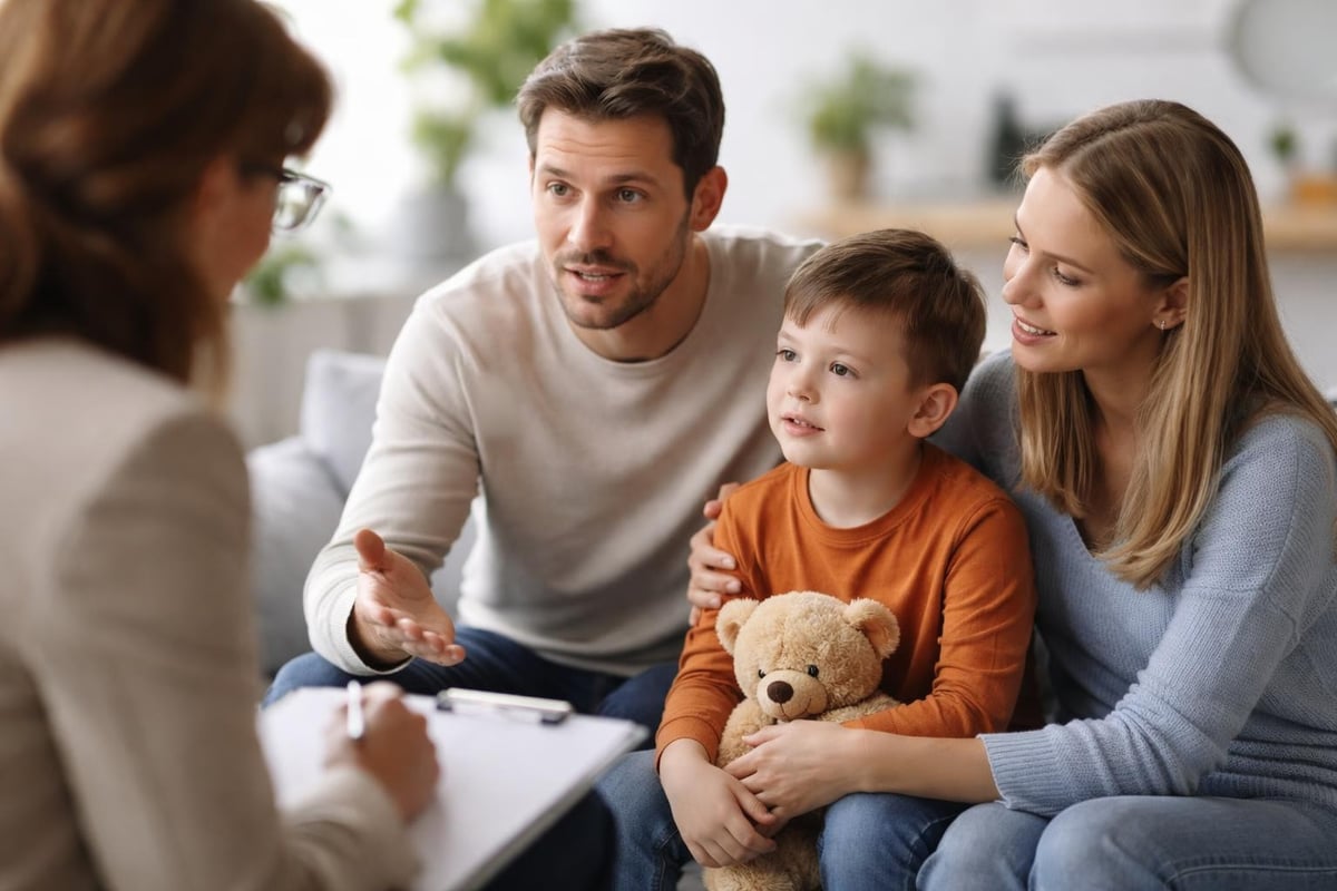Family participation in therapy planning