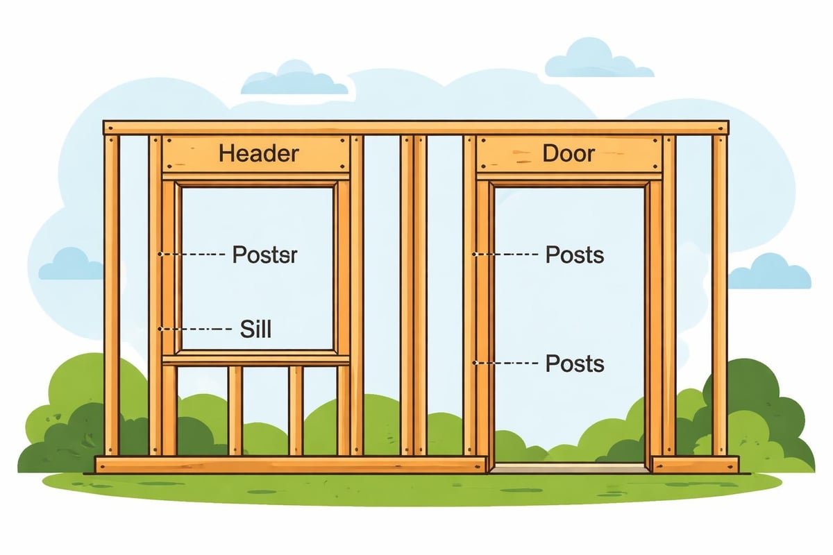 Opening construction detail